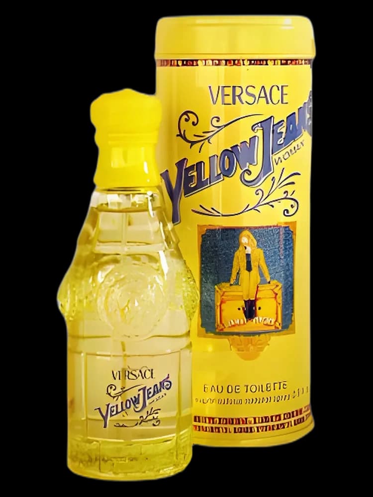 Yellow Jeans for women de Versace